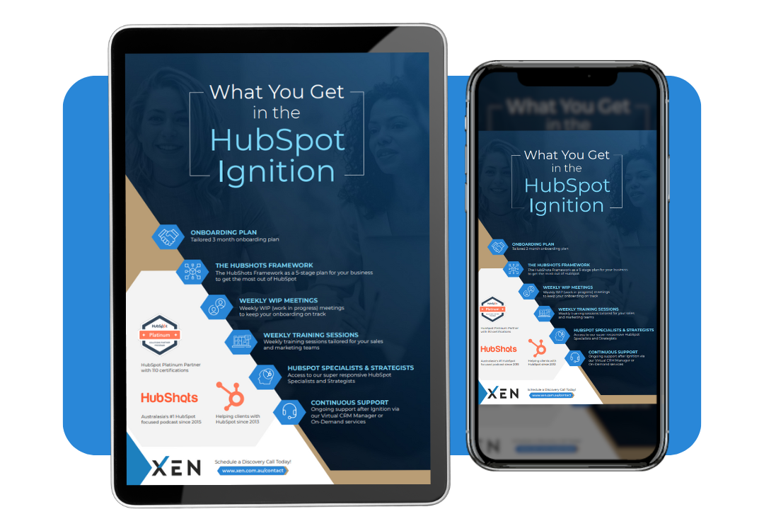 What You Get in the HubSpot Ignition brochure